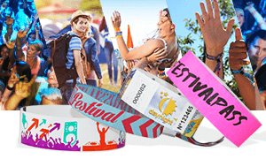 Festival- und Konzert-Armbänder 