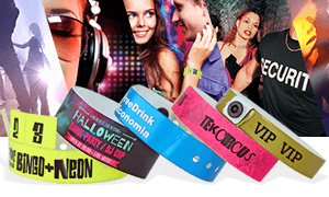 Armbänder für Nachtclubs und Bars