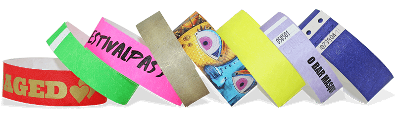 Tyvek- und Papierarmbänder