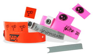 Armbänder mit Abreiss-Tickets