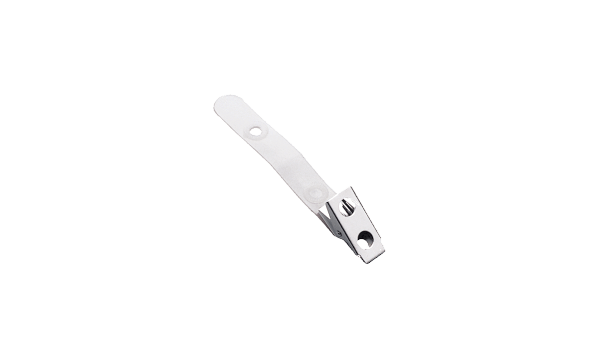 Krokodilclip mit gespritzter Nylonschnur