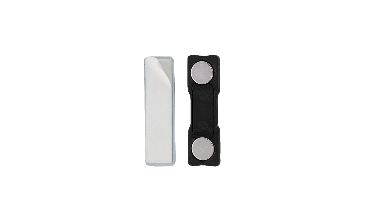 Selbstklebendes Magnet - Kunstoff-Guss (2 Magnete)