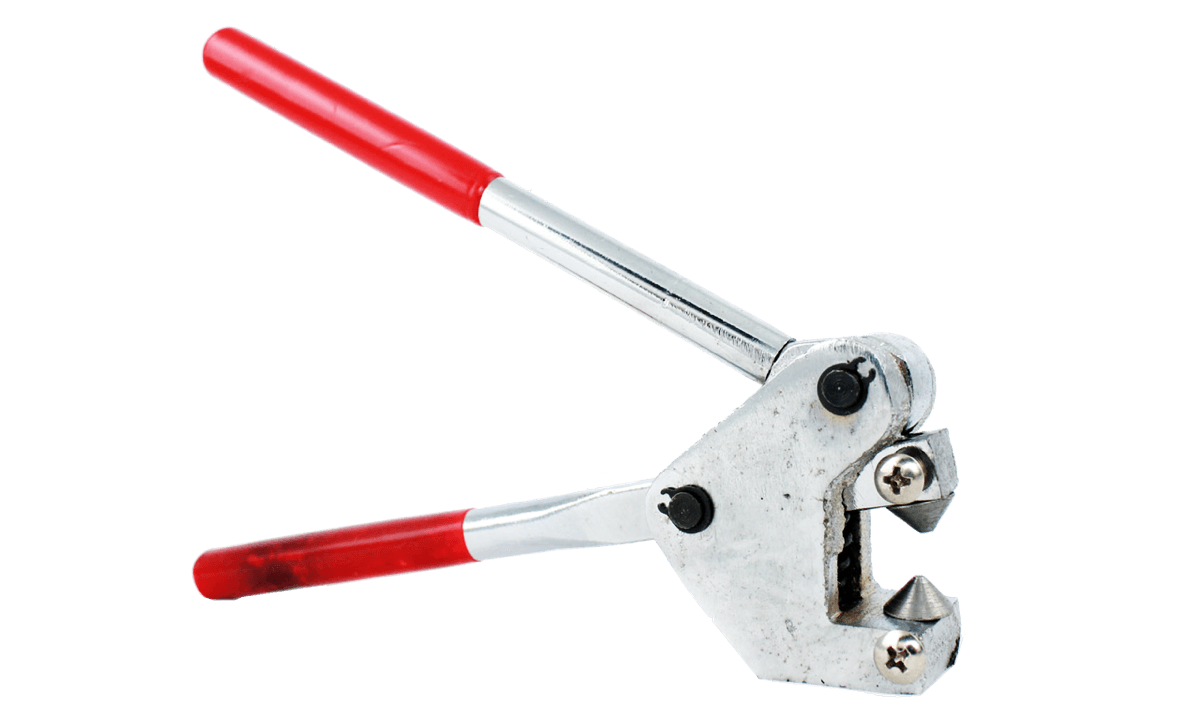 Zange für flachen Metallverschluss