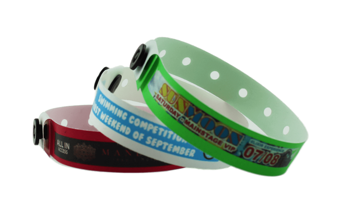 Personalisierte Kunststoff-Armbänder, 13 mm