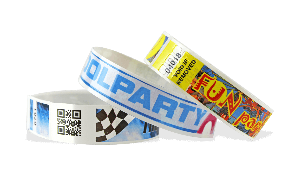 Vollfarbigen Barcode-Armbänder, NPS, 19 mm (matte Oberfläche)