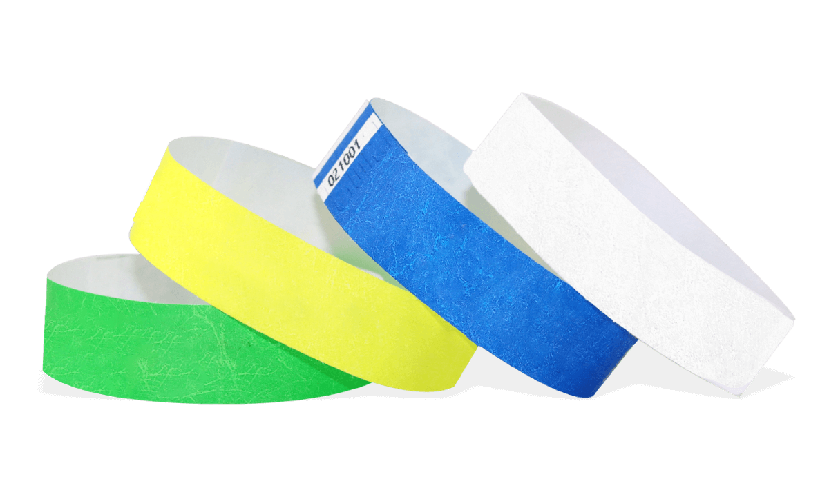 Tyvek-Armbänder, 19 mm