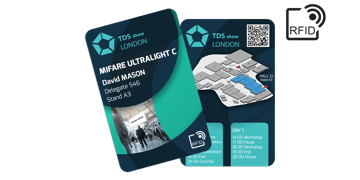 Benutzerdefinierte RFID-Karten 133 x 85 mm - Mifare UltraLight C