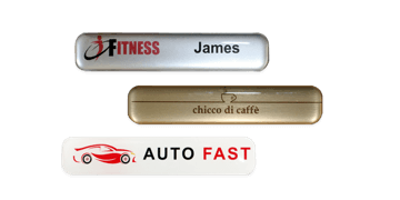 Premium Impress Namensschild, 75 x 15 mm