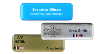 Premium Impress Namensschild, 75 x 25 mm
