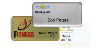 Premium Impress Namensschild, 75 x 38 mm