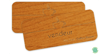 Impress-Holznamensschilder, 75 X 32 mm