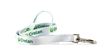 Personalisiertes, 10 mm breites Satin-Schlüsselband – Vollfarbdruck