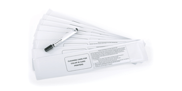 Magicard 300/600/E+ Reinigungsset (10 Reinigungskarten, 1 Reinigungsstift)