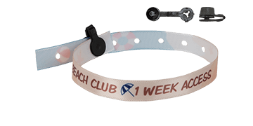 Gedruckte Satin-Armbänder 10mm "Spezielles Camping" mit Nice Verschluss