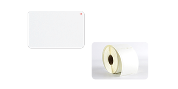 2-teilige Thermo-TEMPBadges zum Anstecken - Vorderer Teil