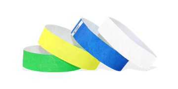 Tyvek-Armbänder, 19 mm