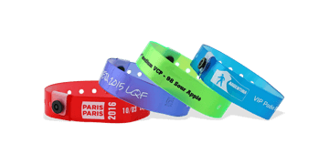 Personalisierte Lichtdurchlässige Medium Vinyl-Armbänder, 19 mm