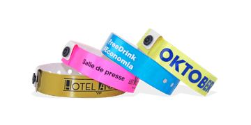 Personalisierte Vinyl-Armbänder, 19 mm