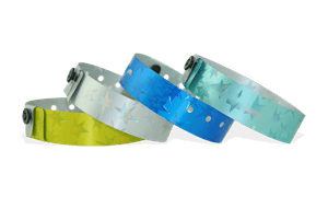 Holografische Armbänder, 19 mm, Stars
