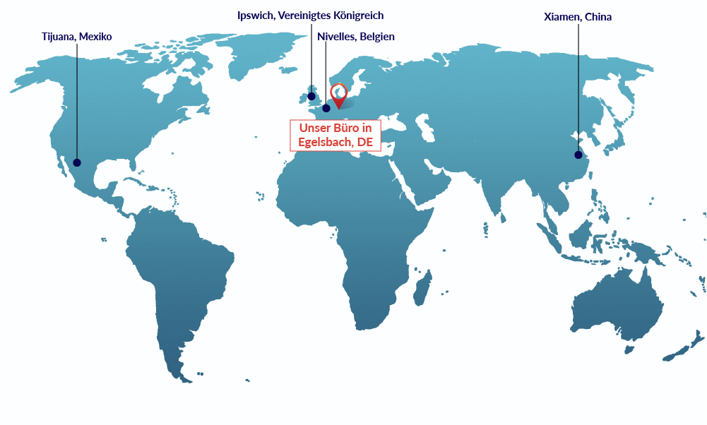 World map DE